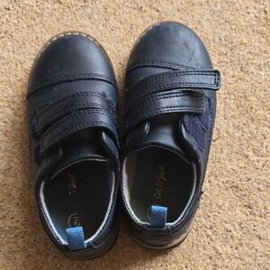 Cat & Jack Kids Navy Blue Velcro Shoes  Size 9